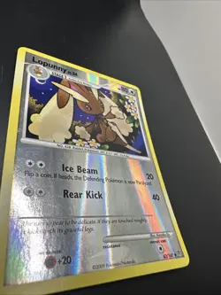 Pokemon TCG Card 2009 Supreme Victors - Lopunny 63/147 Reverse Holo MP - Image 3