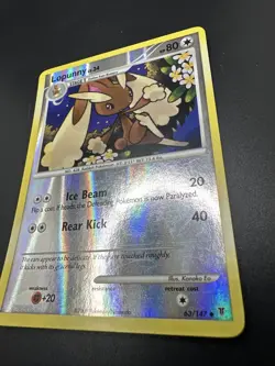 Pokemon TCG Card 2009 Supreme Victors - Lopunny 63/147 Reverse Holo MP - Image 4