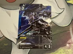 Delta Plus Alternate Art Foil - GD01-006 R+ NM - Gundam TCG Card Game - Image 1