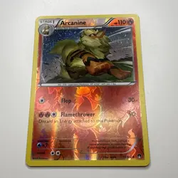 Pokemon Card Arcanine Breakpoint Reverse Holo Uncommon 11/122 - Image 1