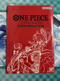 One Piece TCG Premium Card Collection Film Red Edition- ENG Sealed New - Image 1