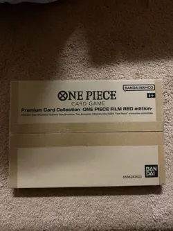 One Piece TCG Premium Card Collection Film Red Edition- ENG Sealed New - Image 1