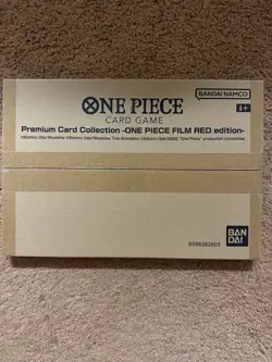 One Piece TCG Premium Card Collection Film Red Edition ENGLISH SEALED BRAND NEW - Image 1