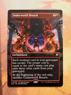 Borderless Underworld Breach - Near Mint NM - MTG: Magic the Gathering - Image 1