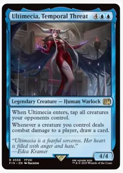 Ultimecia, Temporal Threat | MTG Final Fantasy VIII (FF8) | EDH Commander NEW NM - Image 1