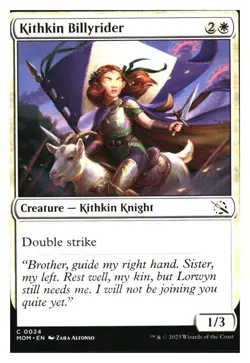 Kithkin Billyrider March of the Machine MTG - NM+ - Image 1