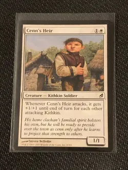Magic the Gathering Lorwyn Cenn's Heir - Image 1