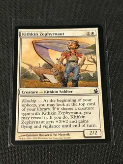 Magic the Gathering Morningtide Kithkin Zephyrnaut - Image 1