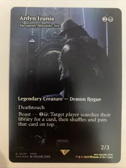 Ardyn Izunia Varragoth, Bloodsky Sire 0037 Showcase Foil FCA MTG Final Fantasy - Image 1