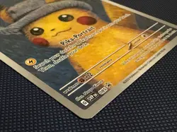 Pikachu With Grey Felt Hat SVP EN 085 Van Gogh Pokemon Promo - Image 3