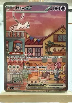 Pokemon Mew EX #53 Promo Scarlet & Violet 151 NM Condition - Image 1