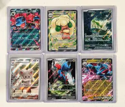 Pokemon Card Lot | EX, VSTAR, Holos & Reverse Holos + 80 Commons | Mixed Sets - Image 1