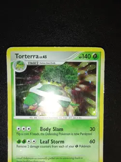 Torterra 17/130 Diamond & Pearl Base Set Pokemon Holo Rare - Image 4