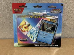Pokemon TCG PRISMATIC EVOLUTIONS Tech Sticker Collection Glaceon - NEW, SEALED - Image 1