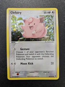 Pokemon FireRed LeafGreen Clefairy Reverse Holo 59/112 NEAR MINT - Image 1