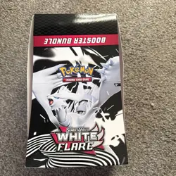 Pokemon TCG White Flare Booster Bundle Display box ONLY - Image 1
