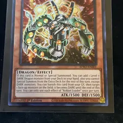 Rokket Loader Burst Protocal Ultra Rare 1st Edition Yugioh Near Mint - Image 3