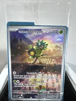 Pokemon Teal Mask Ogerpon - SVP123 - Holo Black Star Promo - Sealed Twilight - Image 3