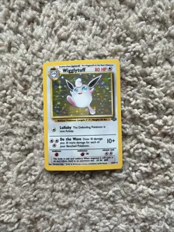 Pokemon TCG Wigglytuff Holo Unlimited Rare Card 16/64 Jungle Base Set! - Image 1