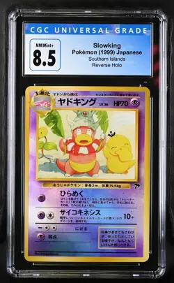 1999 Pokemon Japanese Southern Islands Reverse Holo Slowking CGC 8.5 - Image 1