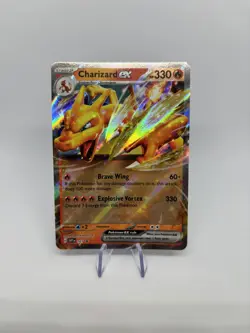 Pokemon TCG | Charizard EX SVP161 | Black Star Promo NM - Image 1