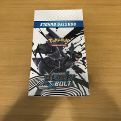 Pokemon TCG Scarlet & Violet Black Bolt SEALED Booster Bundle Display Box Case - Image 1