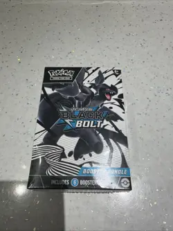 Pokemon TCG Scarlet and Violet Black Bolt Booster Bundle 6 Packs, New and Sealed - Image 1