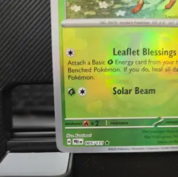 Leafeon (Master Ball Pattern) 005/131 Sv: Prismatic Evolutions Holo Pokemon TCG - Image 4