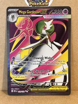 Pokemon TCG Mega Gardevoir Ex 159/132 Mega Evolution Full Art- English- Mint - Image 1