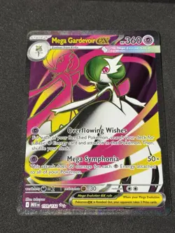 Pokemon TCG Mega Gardevoir EX 159/132 Mega Evolution Ultra Full Art Near Mint - Image 1
