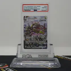 PSA 10 GEM MT Rayquaza VMAX Alt Art #083/067 Blue Sky Stream Thai Pokemon Cards - Image 1