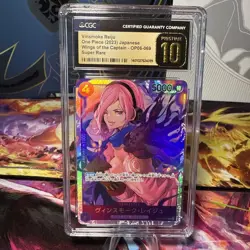 Reiju Vinsmoke SR #OP06-069 One Piece Card Game: Wings of the Captain CGC PRI10 - Image 1