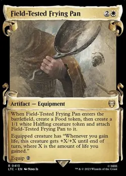 Field-Tested Frying Pan - Silver Foil Showcase LTC NM MTG - Image 1