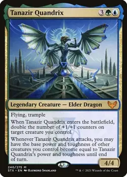 Tanazir Quandrix - Foil STX NM MTG - Image 1