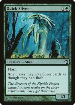 Quick Sliver - Foil H09 NM MTG - Image 1
