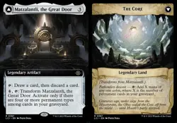 Matzalantli, the Great Door // The Core - Foil Extended Art LCI NM MTG - Image 1