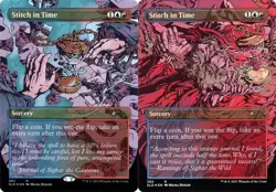 Stitch in Time // Stitch in Time - Foil Extended Art Secret Lair NM MTG - Image 1