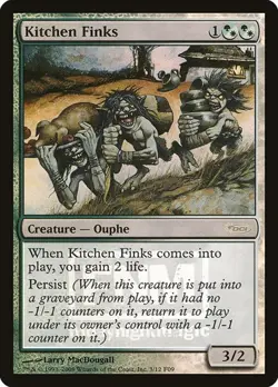 Kitchen Finks - Foil Promo FNM2009 NM MTG - Image 1