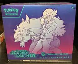 Pokemon Center Exclusive Journey Together Elite Trainer Box PC ETB SEALED - Image 1
