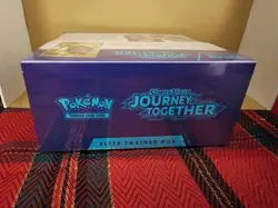 Pokemon TCG Journey Together Elite Trainer Box ETB Sealed W/ Acrylic Case - Image 3
