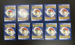 Vintage Pokemon Cards Rare Holo Lot 10 WOTC Era Base Set, Rocket, Promo MP/Used - Image 2