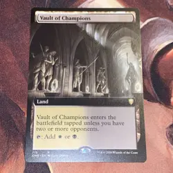 Vault Of Champions X1 Mtg Commander Legends Nm Extended Art - Image 1
