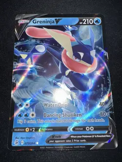 Pokemon Greninja V 073/264 Swsh08: Fusion Strike Holo Near Mint NM - Image 4