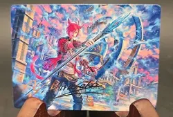 G'raha Tia, Scion Reborn Art Card (Gold-Stamped Signature) Art Series: 19/53 MTG - Image 1