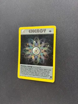 Pokemon Card Team Rocket 1st Edition Rainbow Energy 17/82 HOLO WOTC - Image 4