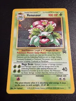 2000 Pokemon Venusaur Black Star Promo Holo #13/53 WOTC Pokemon Card - Image 1
