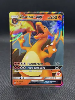 Charizard GX 9/68 Hidden FatesHolo Pokemon Card NM - Image 1