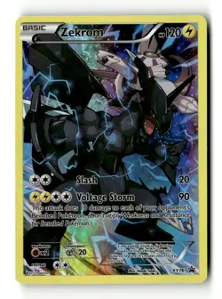 Zekrom (Full Art Promo) XY Promos XY76 NM Pokemon TCG - Image 1