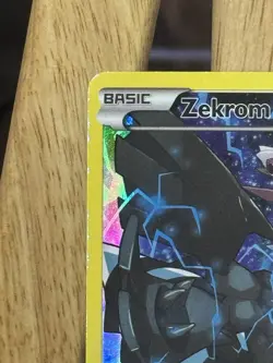 Zekrom XY76 Black Star Promo Full Art Pokemon TCG Lightly Played LP+ / NM- - Image 3