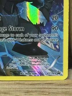 Zekrom XY76 Black Star Promo Full Art Pokemon TCG Lightly Played LP+ / NM- - Image 5